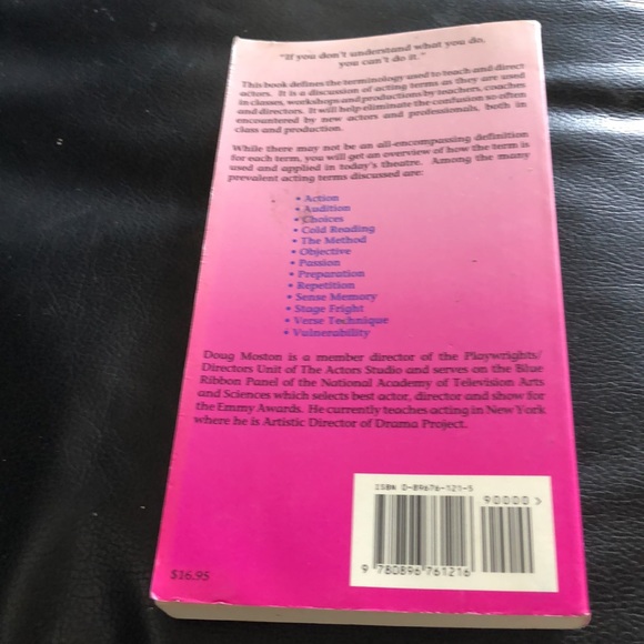 Book about Acting. - Picture 2 of 3